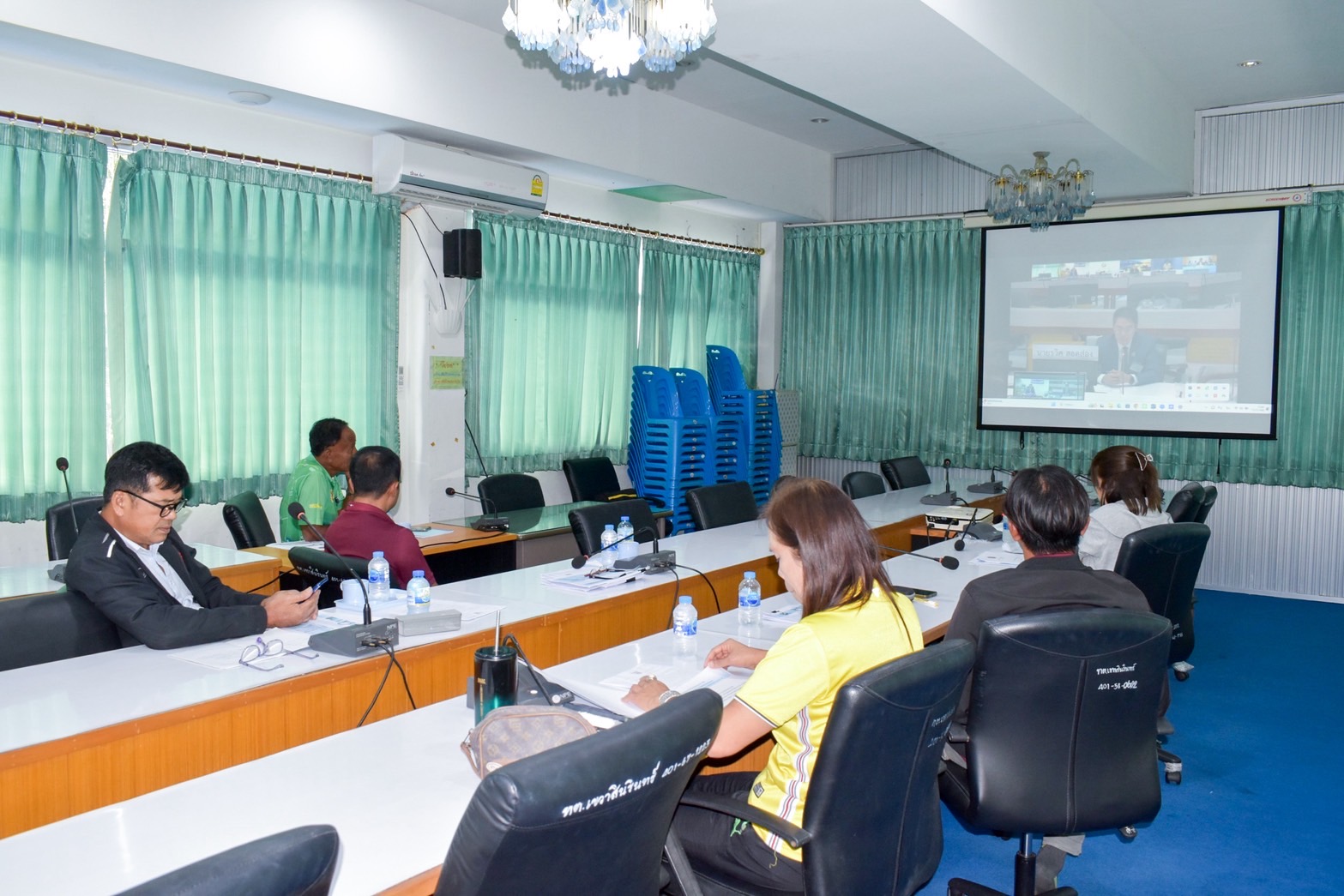 ประชุมการชี้แจงกับคณะกรรมาธิการวิสามัญพิจารณาร่างพระราชบัญญัติงบประมาณรายจ่ายประจำปีงบประมาณ พ.ศ. 2569 ของเทศบาลตำบล