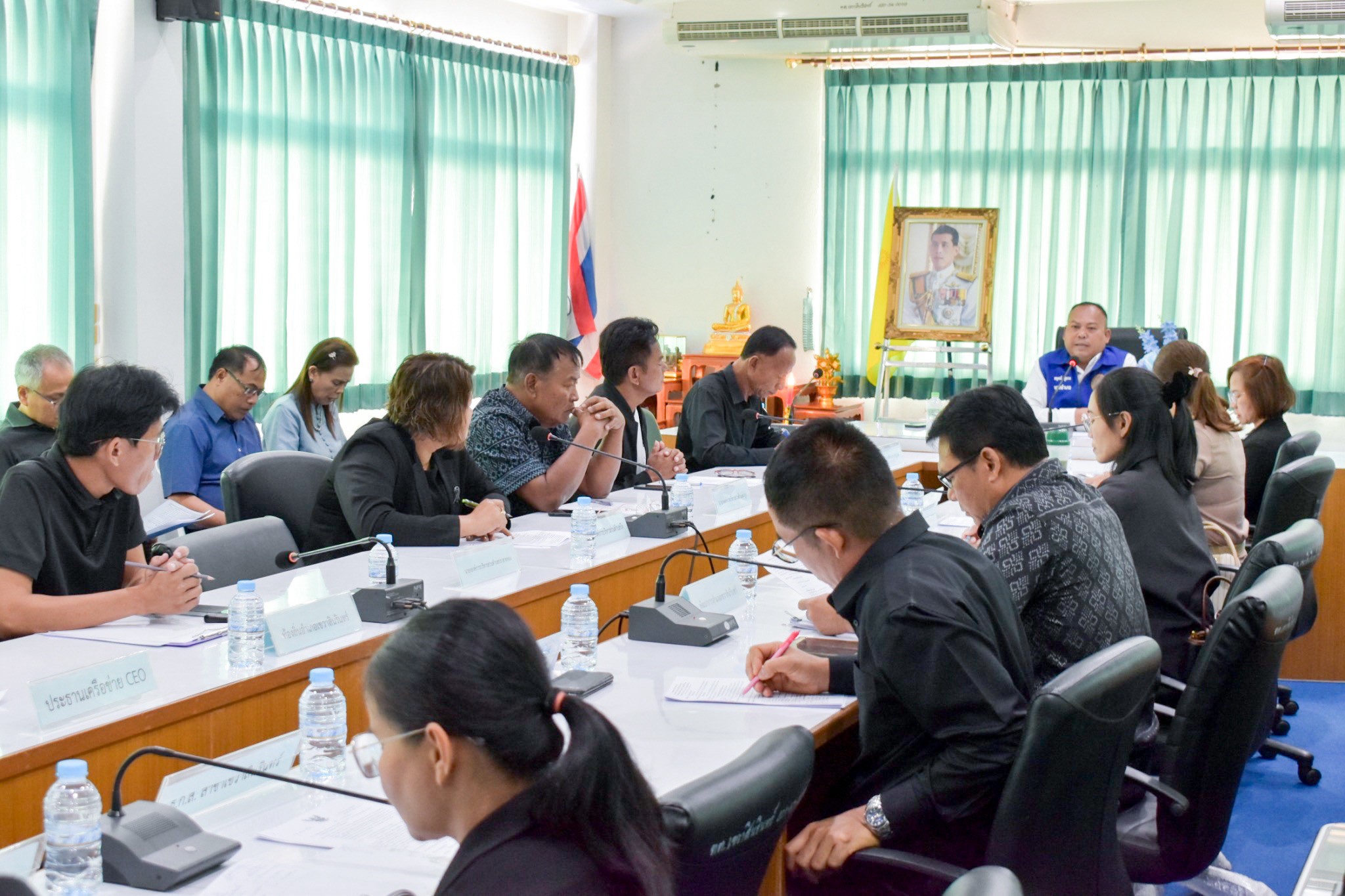 ประชุมคณะกรรมการบริหารงานอำเภอ (กบอ.) ครั้งที่ 3/2569 ณ ห้องประชุมสภาเทศบาลตำบลเขวาสินรินทร์